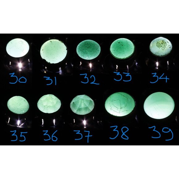 800+ pieces LOT of Antique switchboard globes 1908-1925, Milk Glass and Solid - Picture 6 of 6